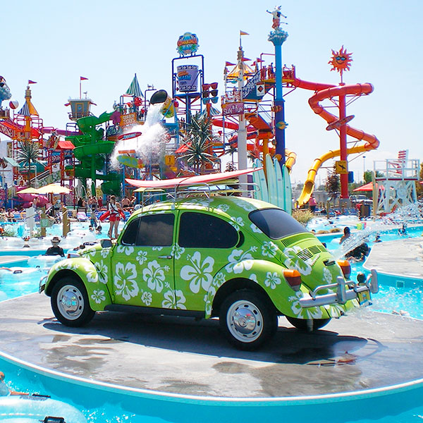 free-parking VW 67 Bug